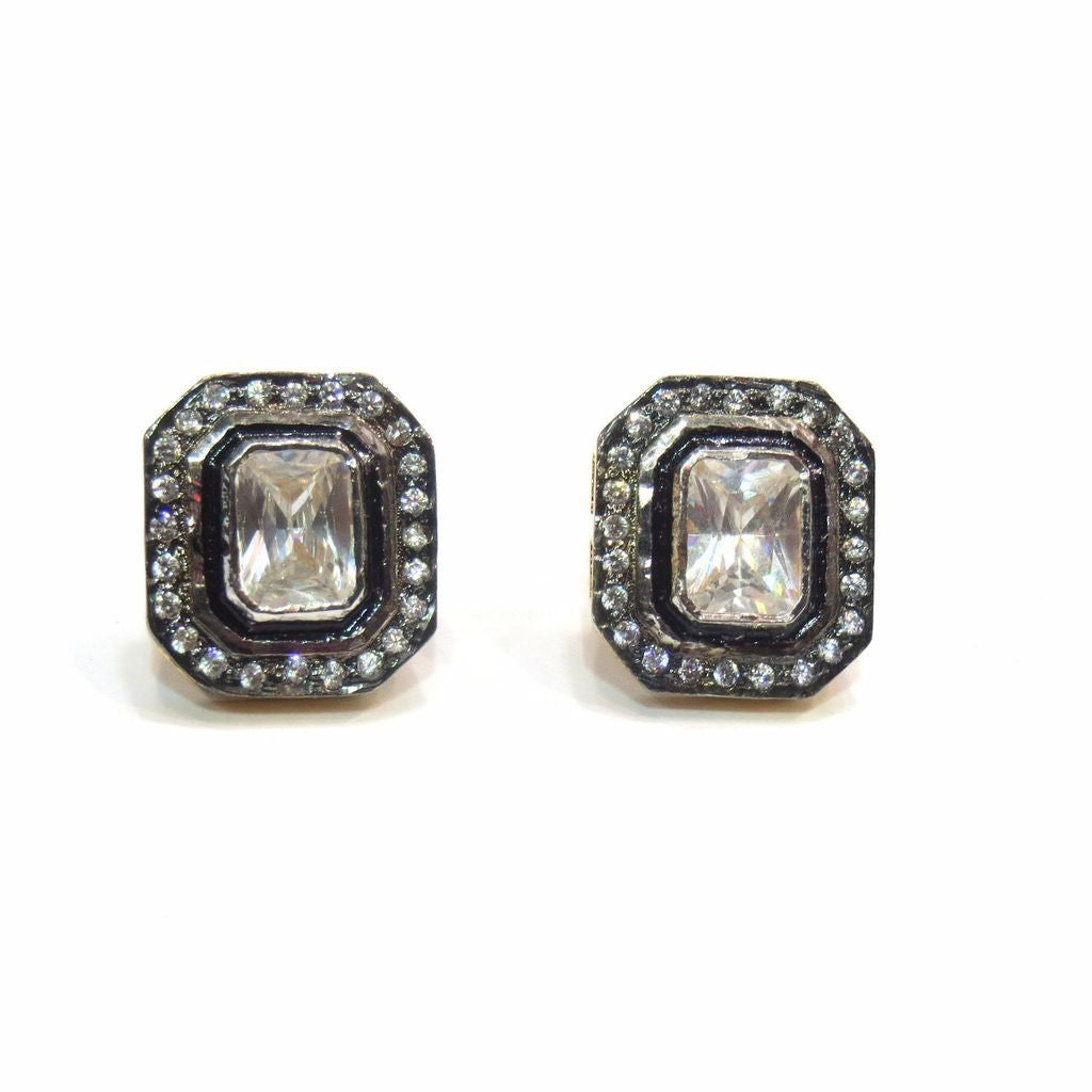 Jewelshingar Jewellery American Diamond Earrings For Women ( 11532-gjt ) - JEWELSHINGAR