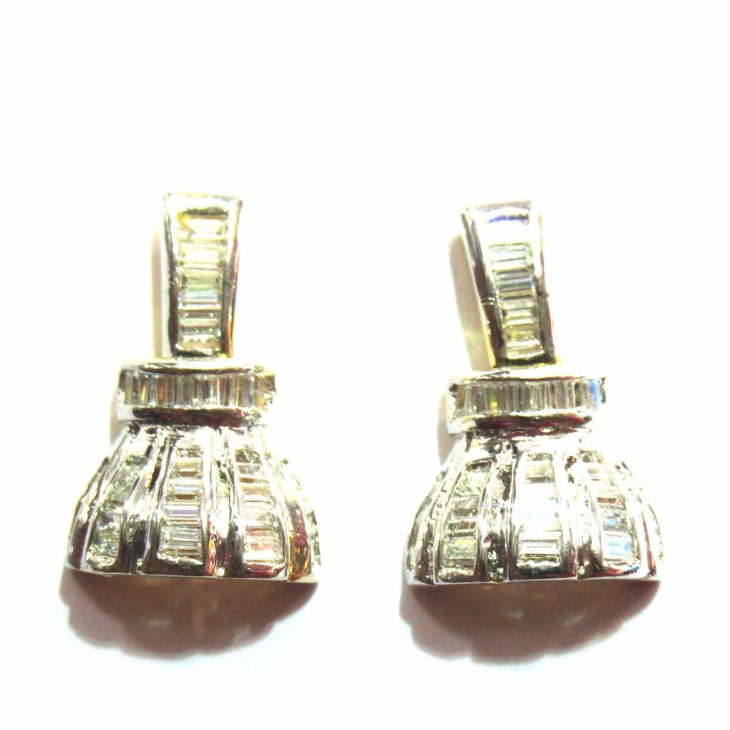 Jewelshingar Jewellery American Diamond Earrings For Women ( 11748-ead ) - JEWELSHINGAR