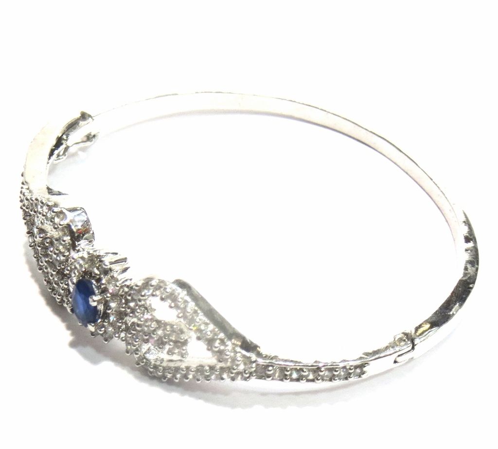 Jewelshingar Jewellery Shingar Jewellery Silver Plated Bracelets For Women ( 39734-bcad )
