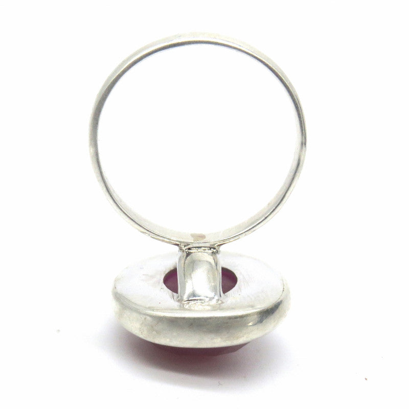 Jewelshingar Jewellery Fine 925 Silver Ruby Ring ( 45434-ssr )