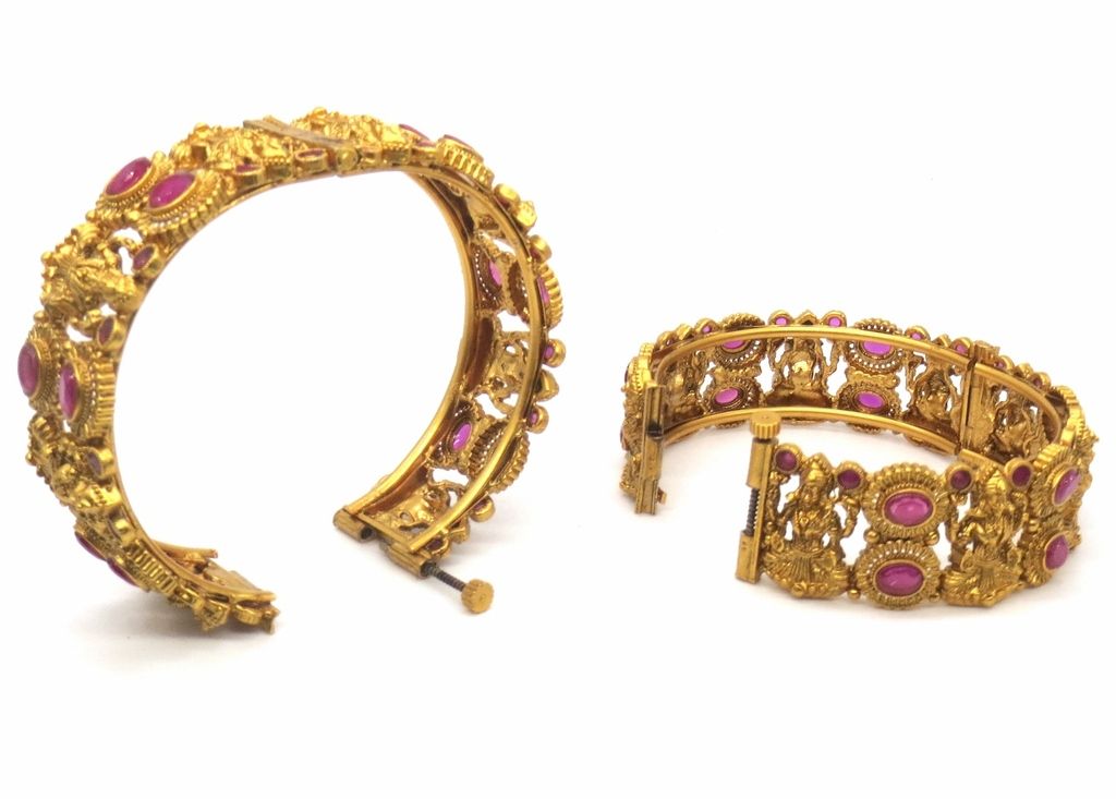 Jewelshingar Jewellery Shingar Jewellery Antique Plated Bangles For Women ( 45909-m-2.2 )
