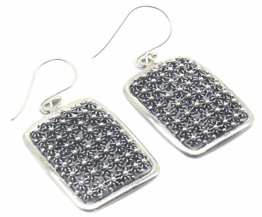 Jewelshingar Jewellery Silver 925 Metal Silver Colour Dangle & Drop Earrings For Women ( 47503-sse )