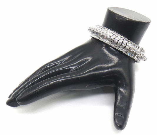 Jewelshingar Jewellery Silver Bracelet For Women ( 49430BCA )
