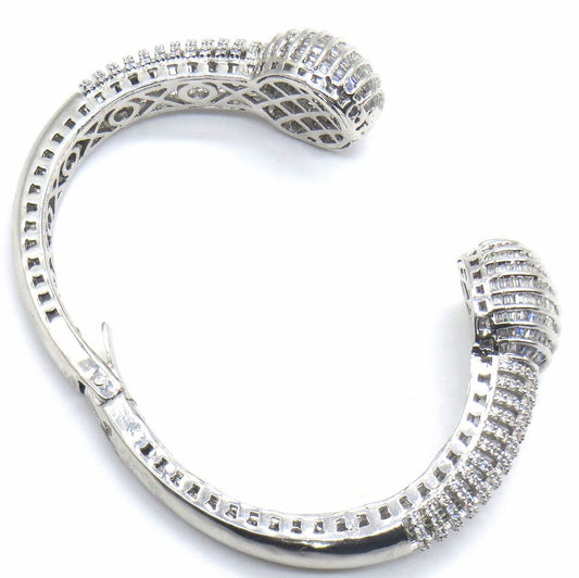 Jewelshingar Jewellery Silver Bracelet For Women ( 49434BCD )