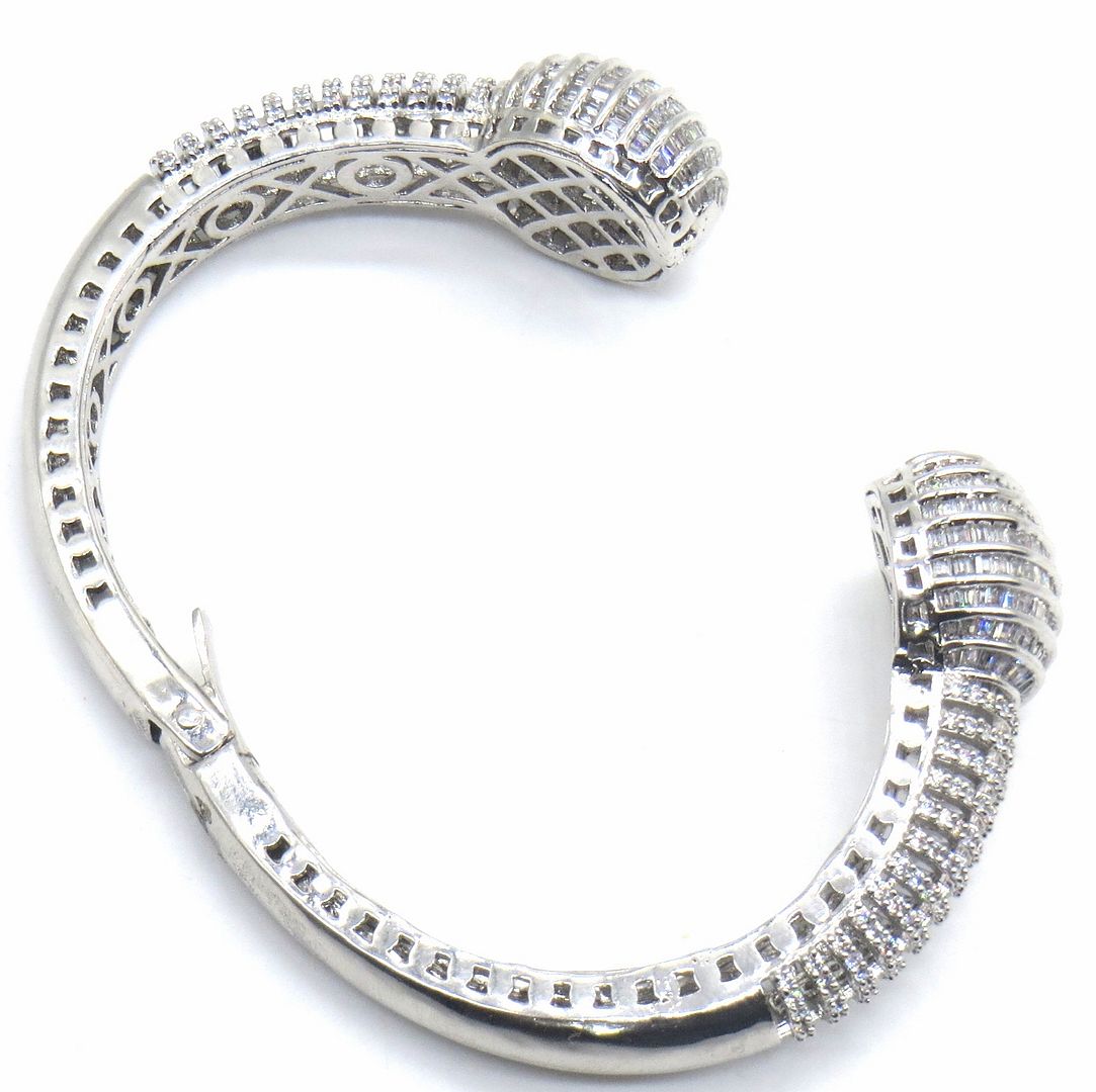 Jewelshingar Jewellery Silver Bracelet For Women ( 49434BCD )