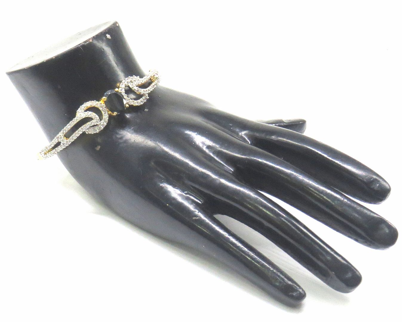Jewelshingar Jewellery Black Bracelet For Women ( 51935BCD )