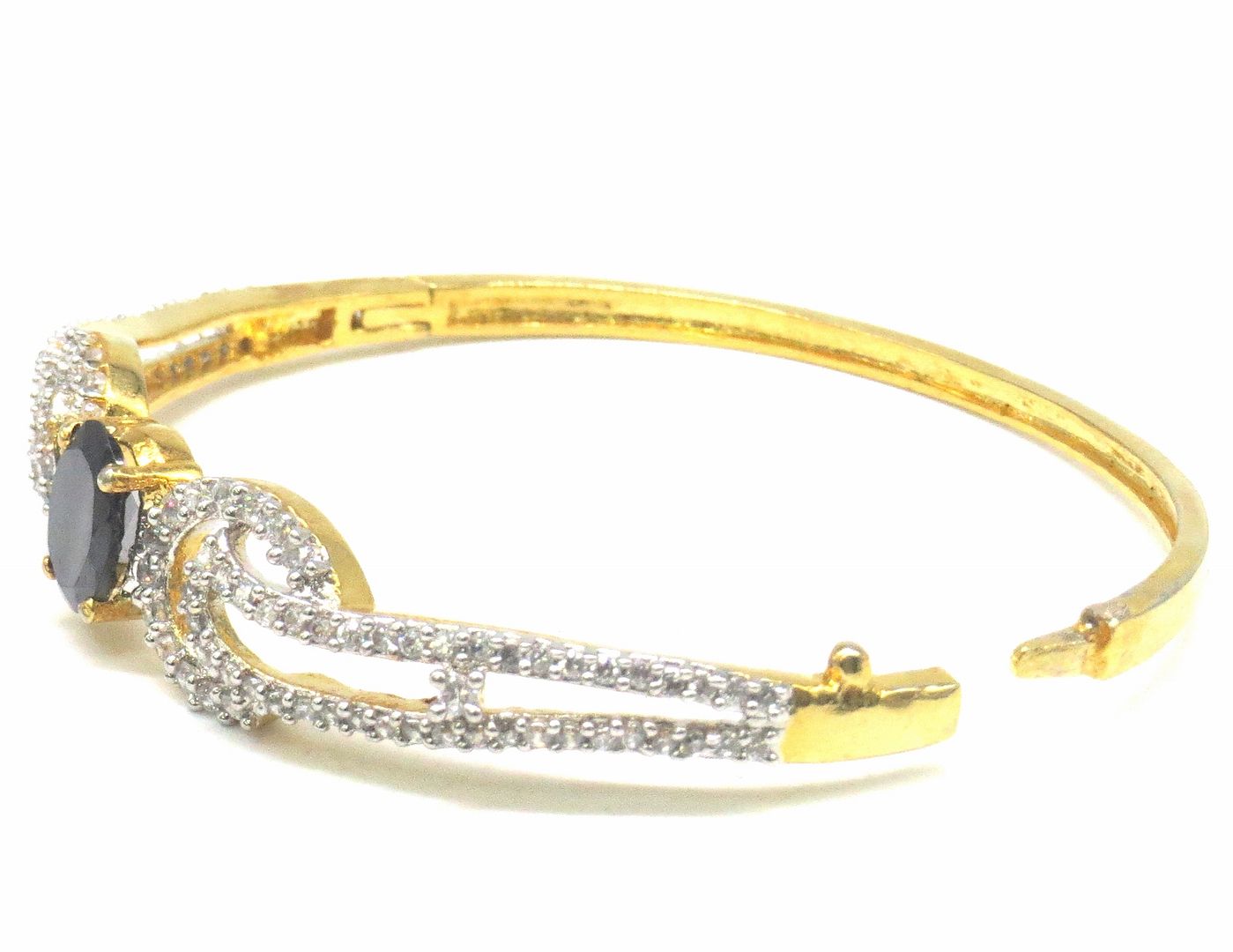 Jewelshingar Jewellery Black Bracelet For Women ( 51935BCD )