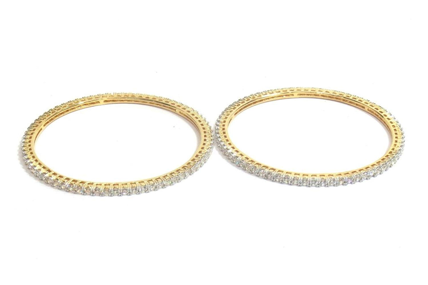 Jewelshingar Gold Brass Bangle Set For Women