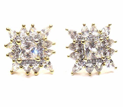 Jewelshingar Jewellery Diamond Looking Stud Earrings For Women ( 39228-ead-studds-plain )