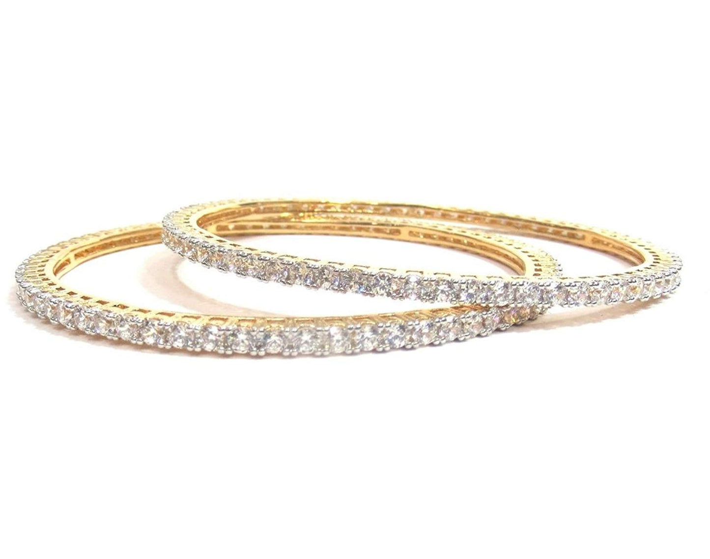 Jewelshingar Jewellery Fine Micro Plated Bangles For Women ( 32175-jb-dc-2.6 )