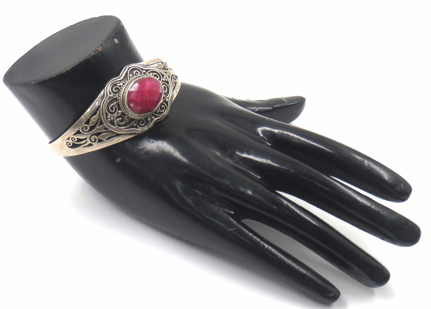 Jewelshingar Jewellery Ruby Bracelet For Women ( 52134SBR )