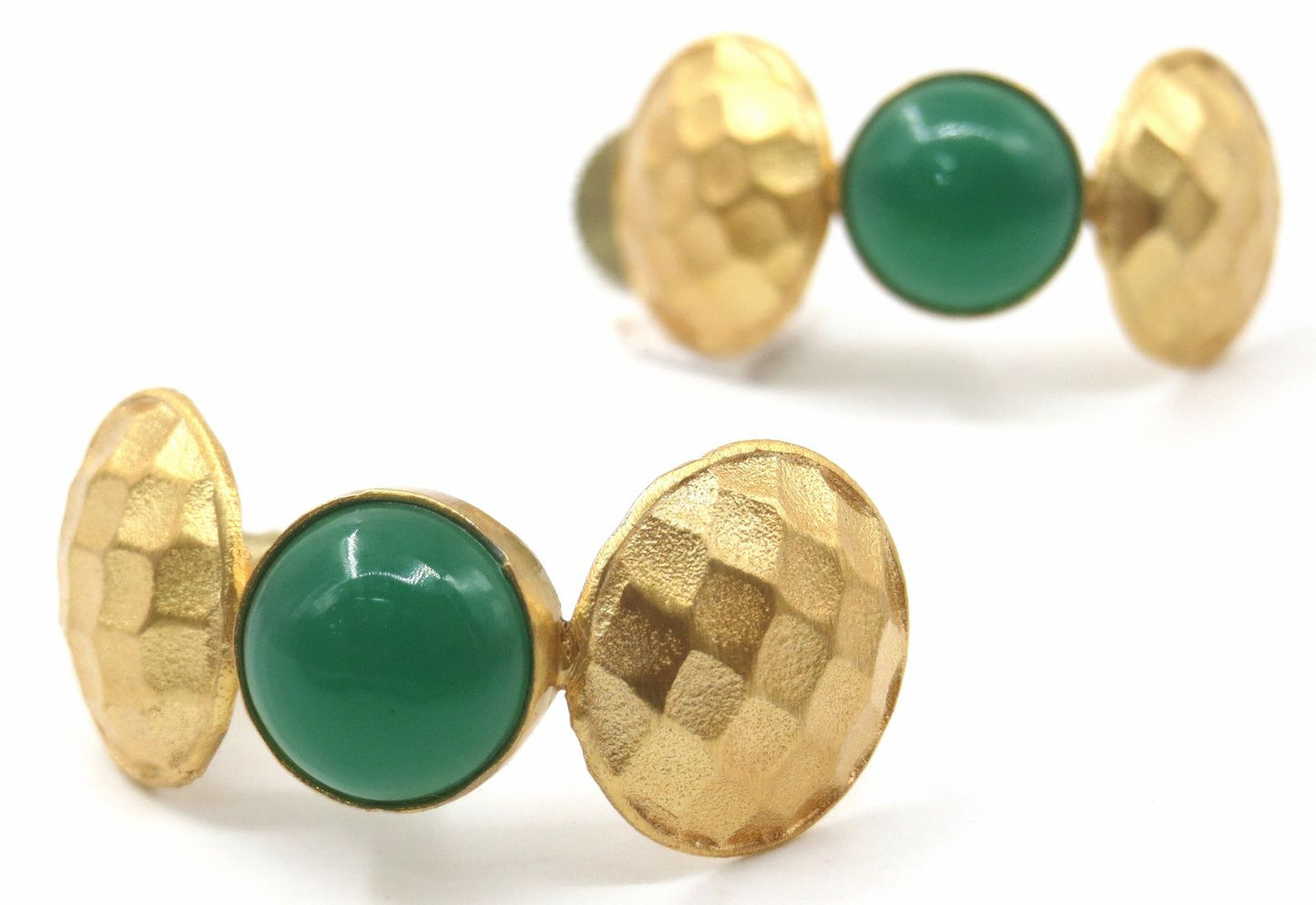 Jewelshingar Jewellery Fine Semi Precious Stone Earrings  ( 53371URVI )