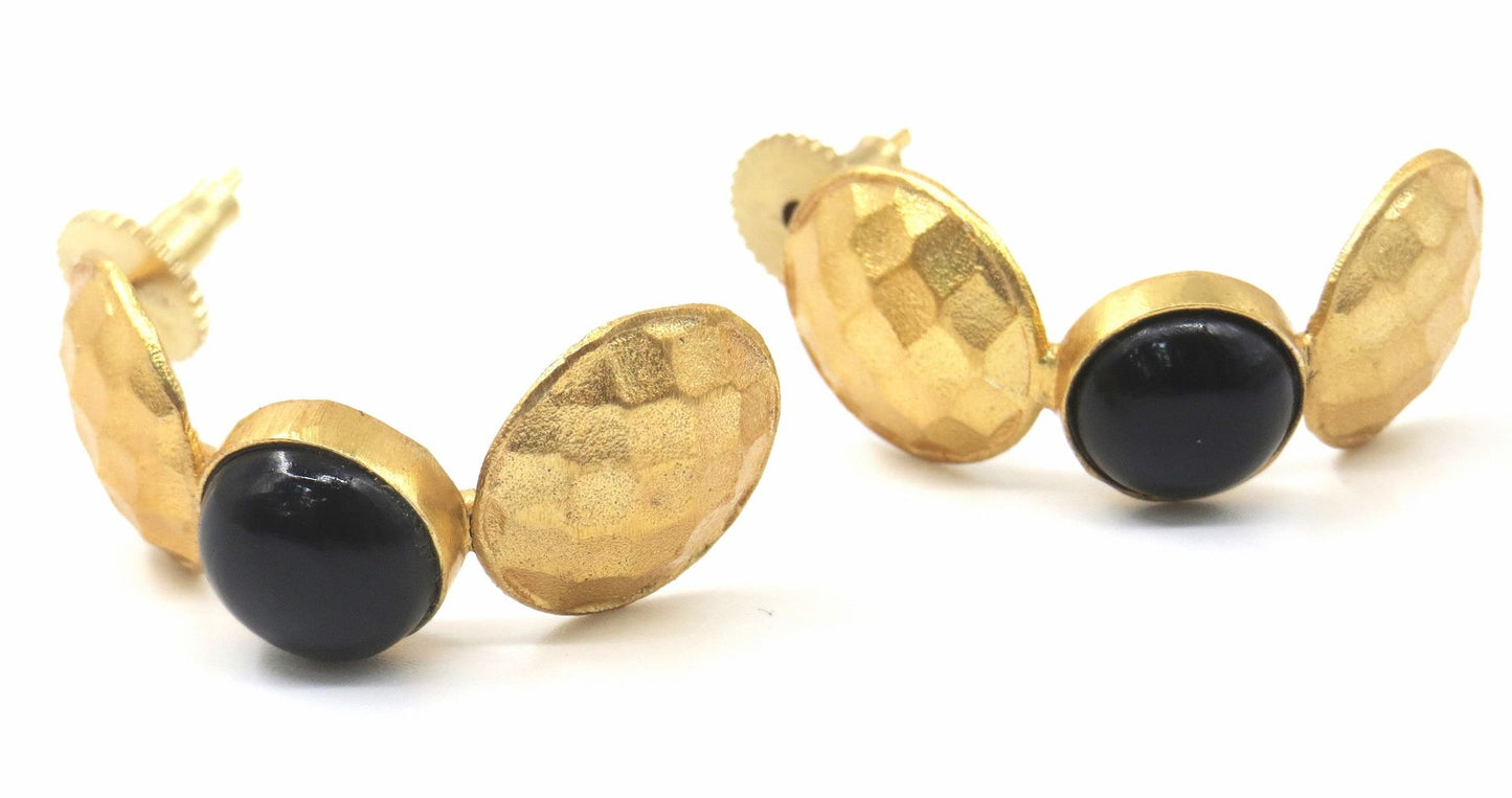 Jewelshingar Jewellery Fine Semi Precious Stone Earrings  ( 53377URVI )
