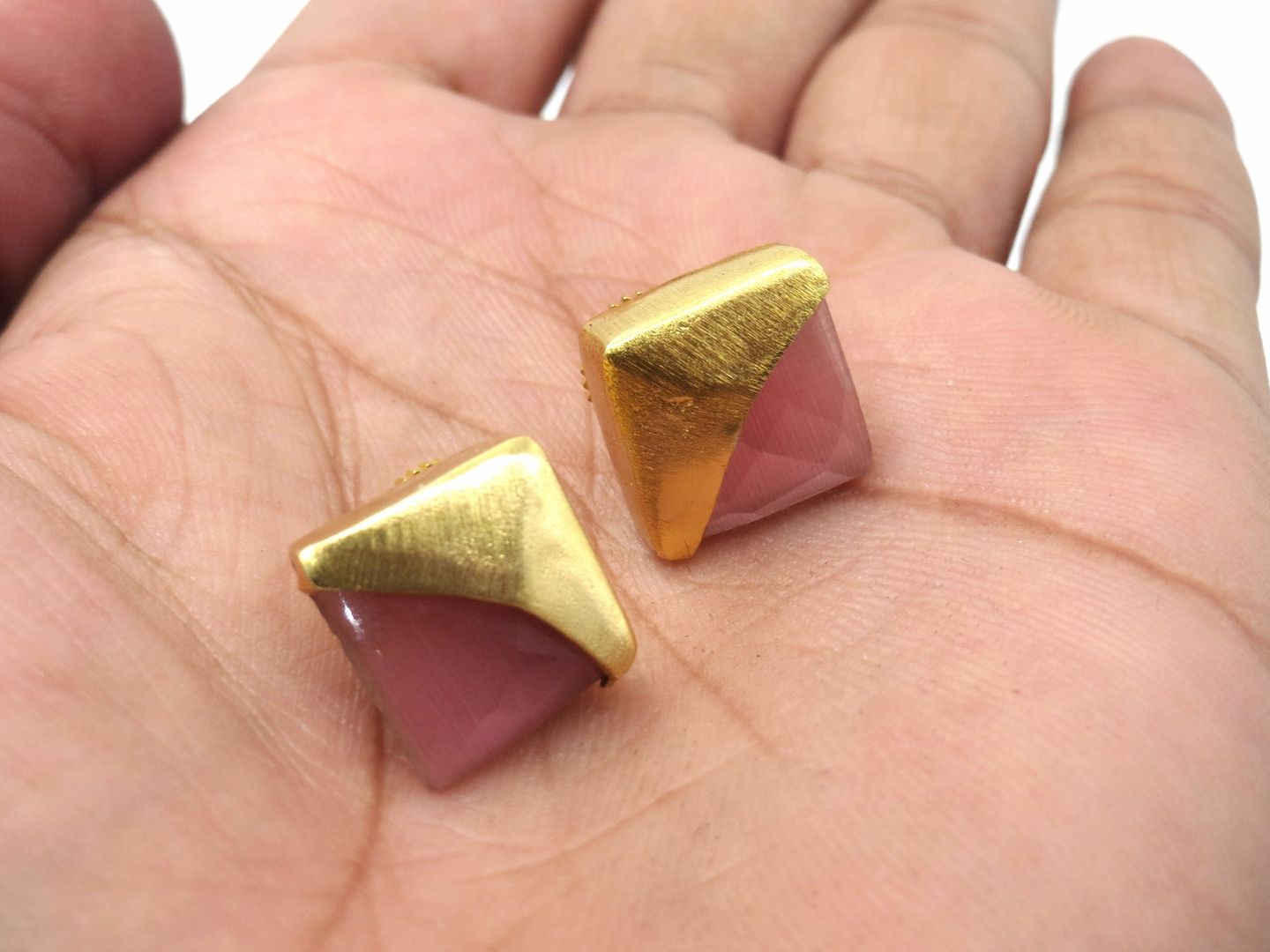 Jewelshingar Jewellery Fine Semi Precious Stone Earrings  ( 53395URVI )