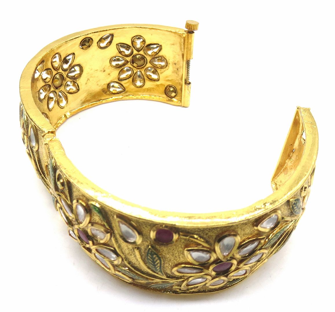 Jewelshingar Jewellery Ruby Bracelet For Women ( 54591ACB )