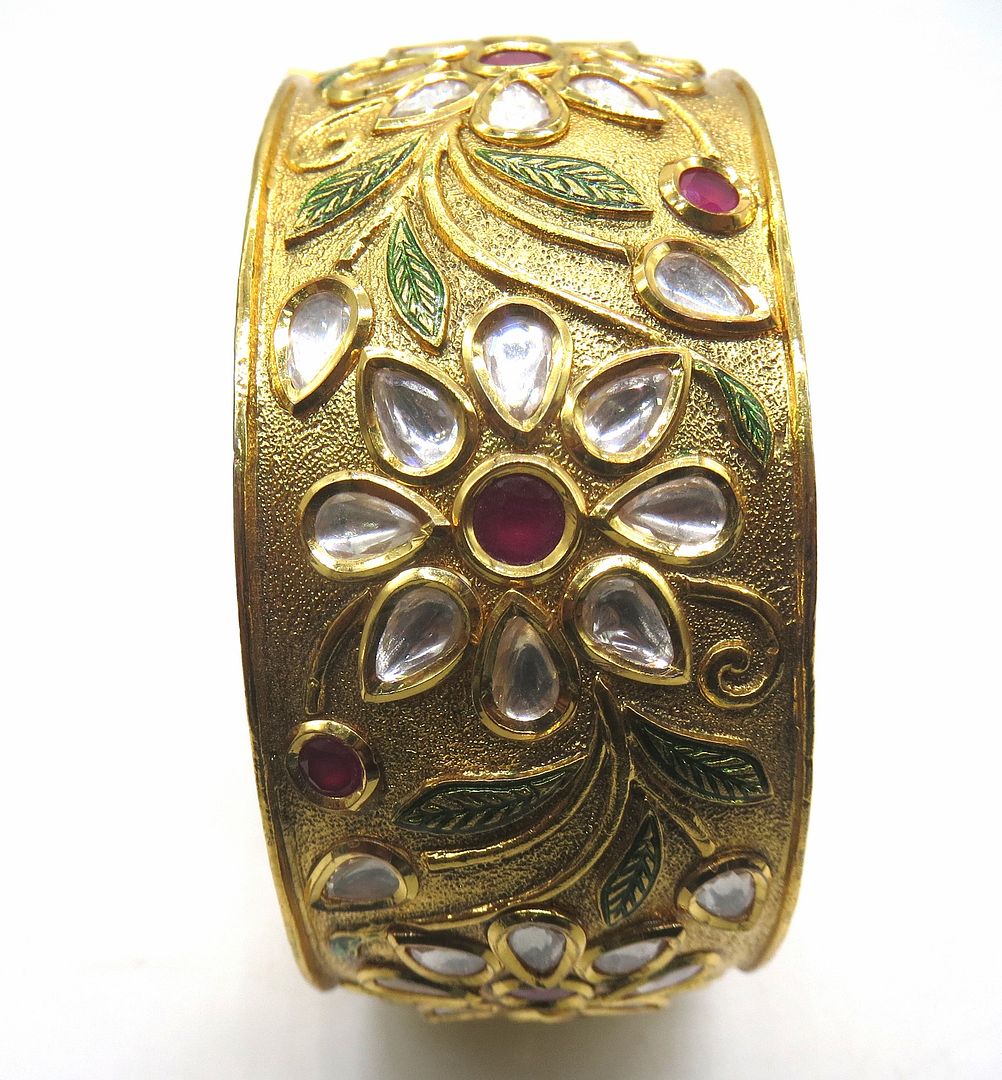 Jewelshingar Jewellery Ruby Bracelet For Women ( 54591ACB )