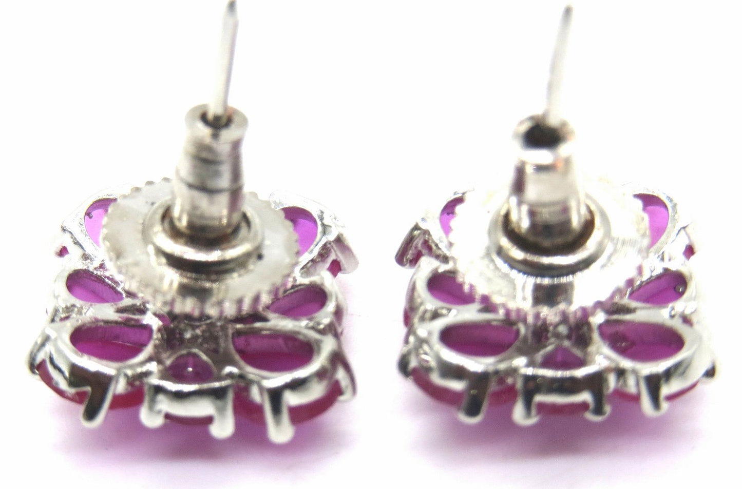 Jewelshingar Jewellery American Diamond PlatedGold Colour Stud Earrings For Women ( 55154GJT )