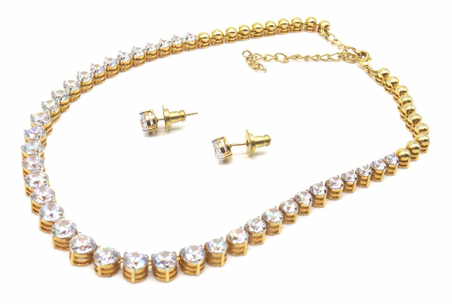 Jewelshingar Jewellery Gold Colour Necklace For Women ( 55942NAS )