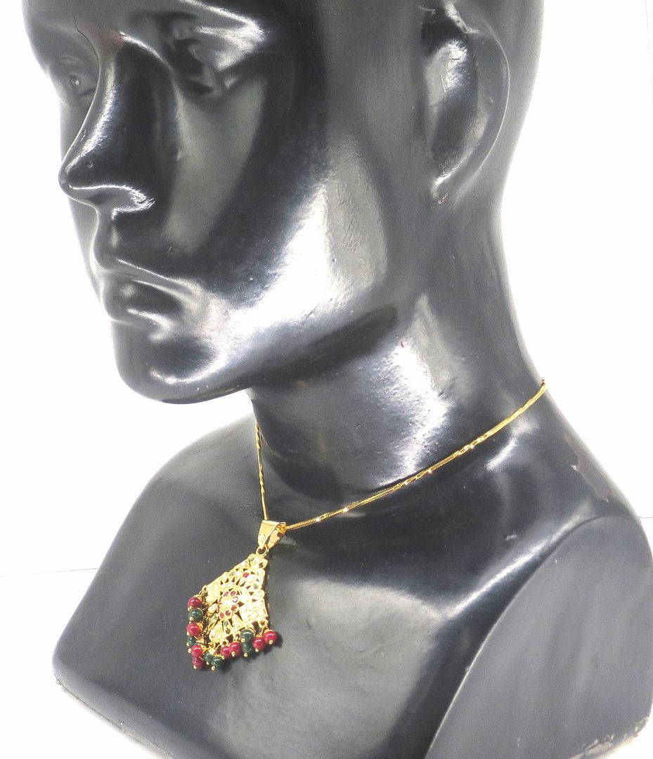 Jewelshingar Jewellery Gold Plated Pendant Sets For Women ( 56522PSJ )