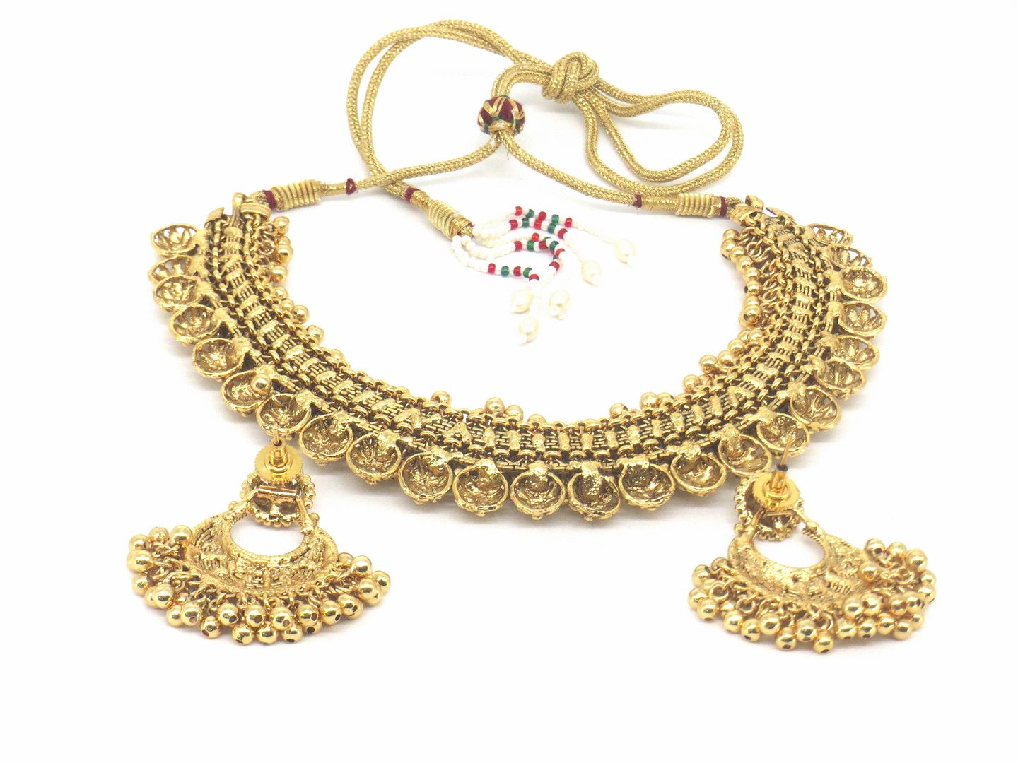 Jewelshingar Jewellery Gold Plated Necklaces For Women ( 56706ASP )