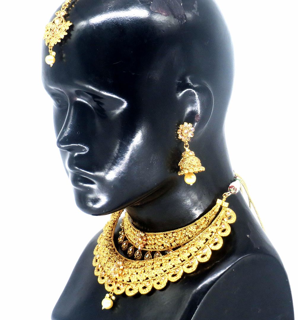 Jewelshingar Jewellery Gold Plated Necklaces For Women ( 56719ASP )