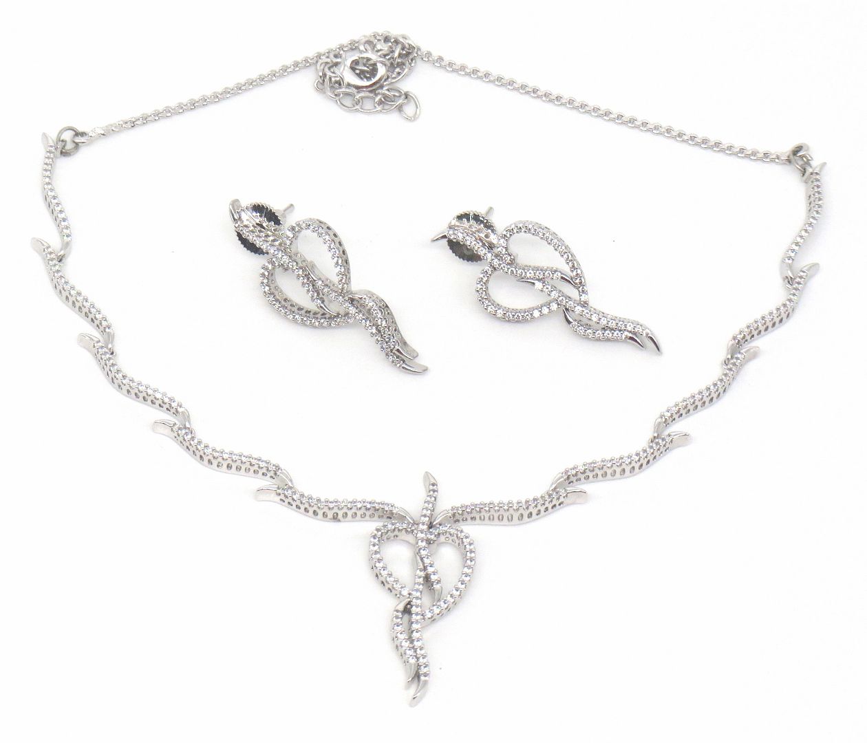 Jewelshingar Jewellery Silver Plated Necklaces For Women ( 56850NAD )