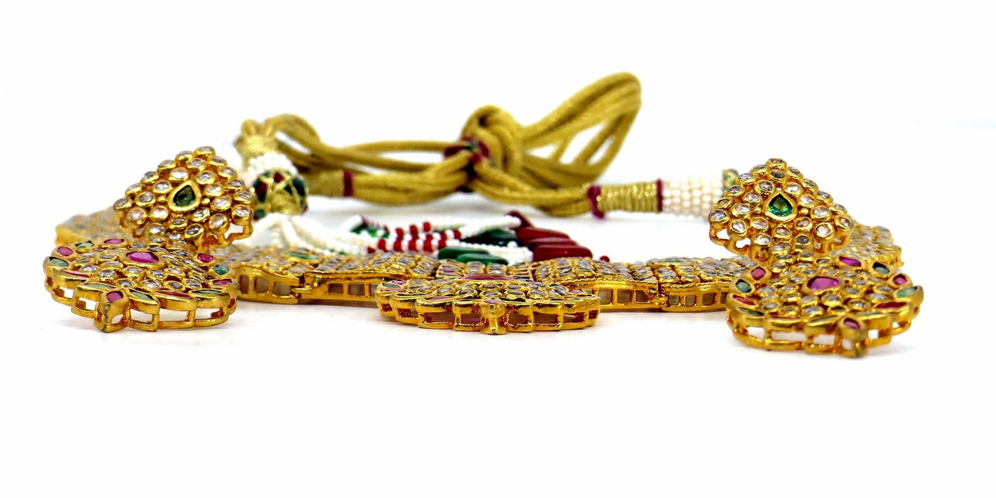 Jewelshingar Jewellery Gold Plated Necklaces For Women ( 56896ASJ )