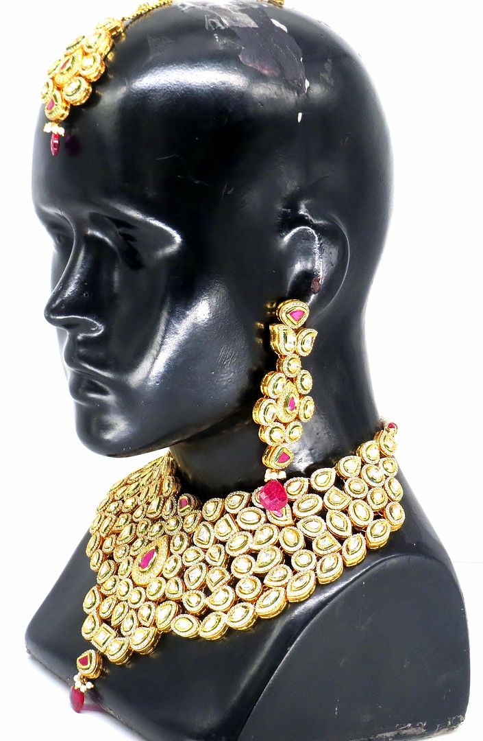 Jewelshingar Jewellery Gold Plated Necklaces For Women ( 57028ACS )