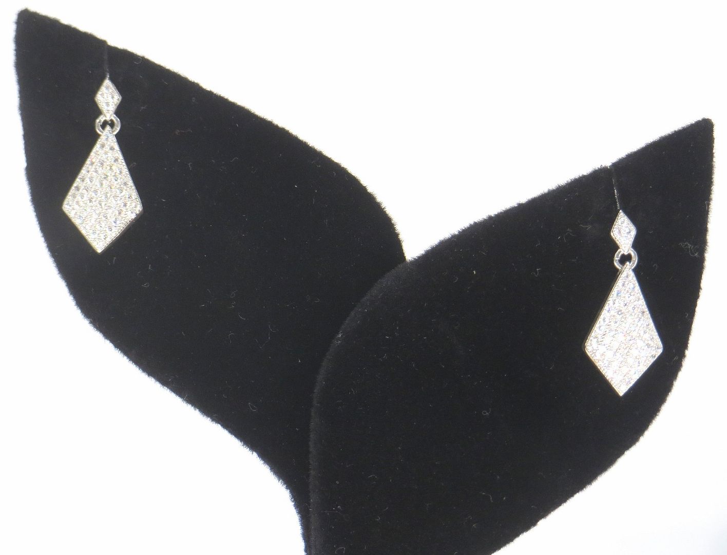 Jewelshingar Jewellery 925 Sterling Silver Plated Silver Colour Earrings For Women ( 57635SSE )