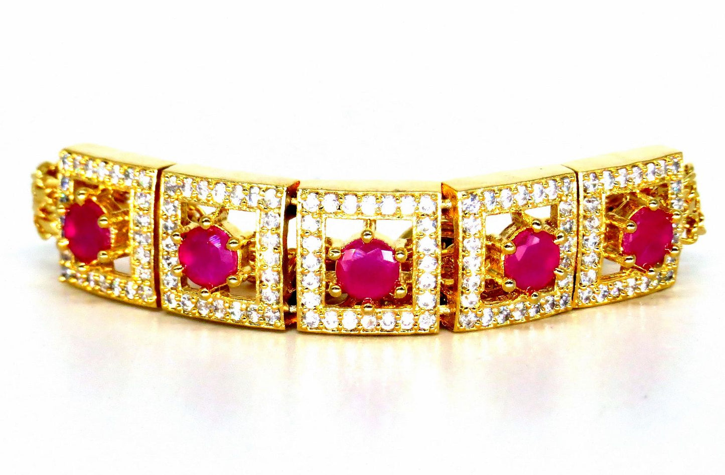 Jewelshingar Jewellery Gold Plated Bracelets For Women ( 57763BCB )