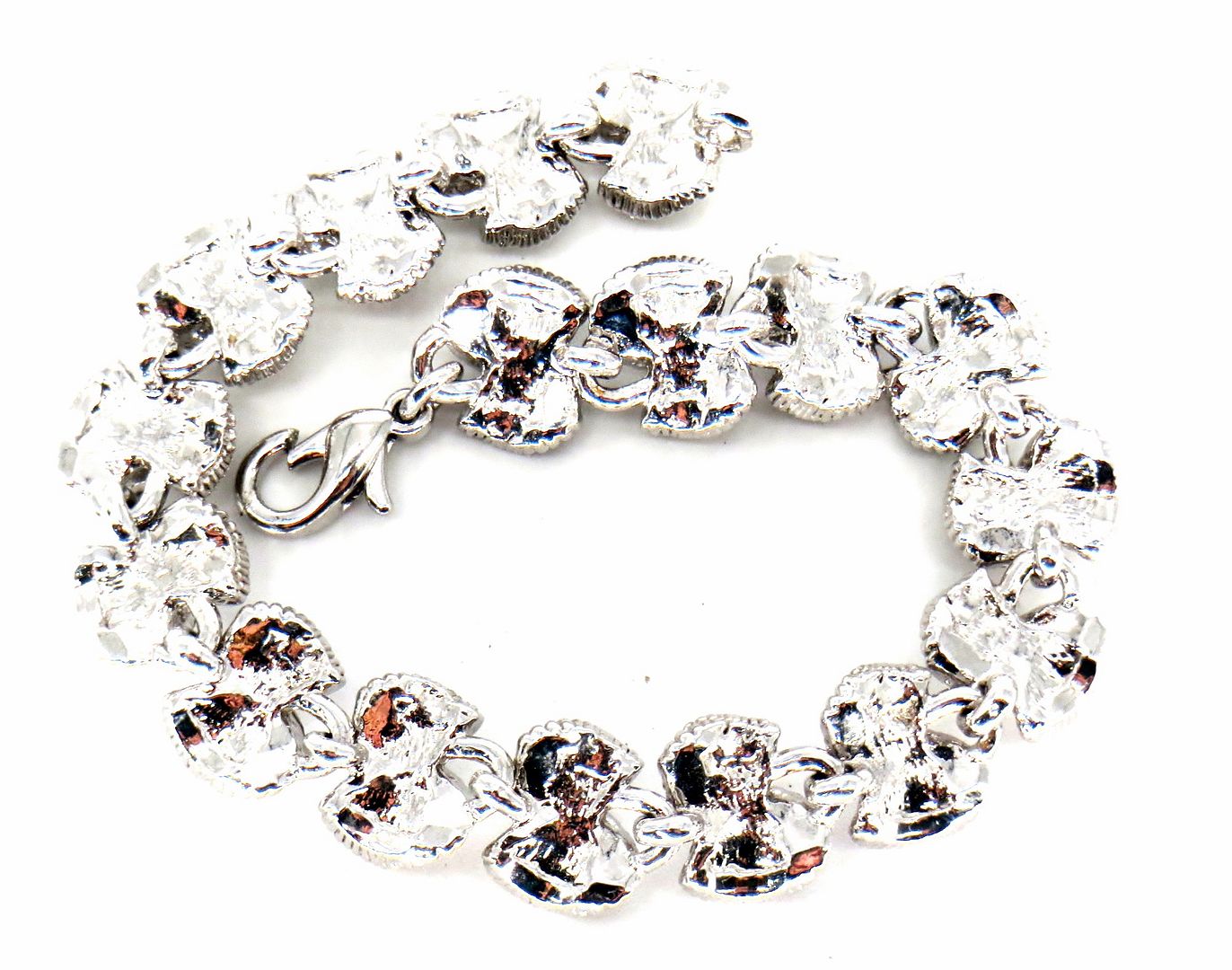 Jewelshingar Jewellery Silver Plated Bracelets For Women ( 57812BCB )