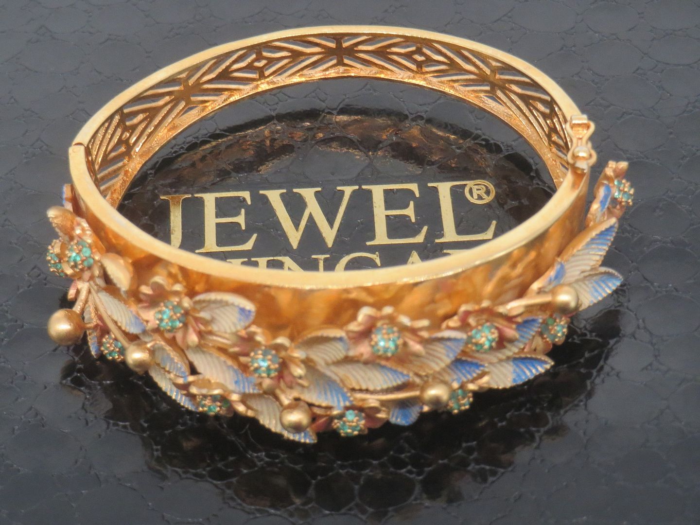 Jewelshingar Jewellery Rose Gold Plated Bracelets For Women ( 57863BCD )