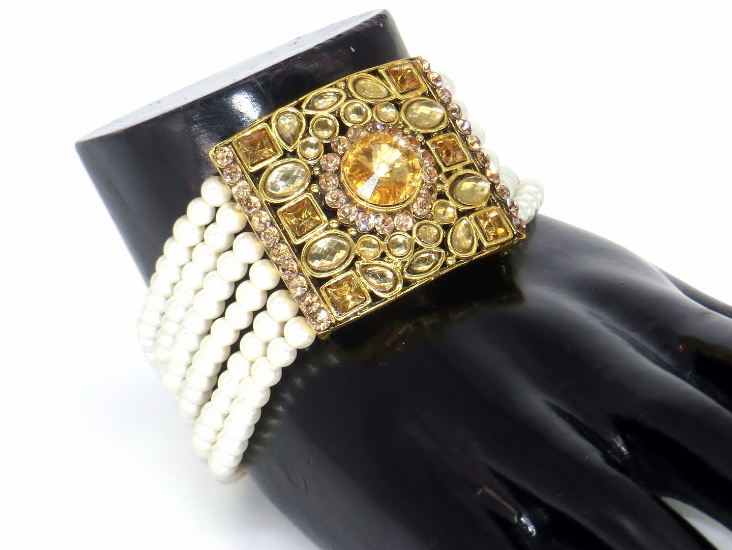Jewelshingar Jewellery Gold Plated Bracelets For Women ( 57930BCB )
