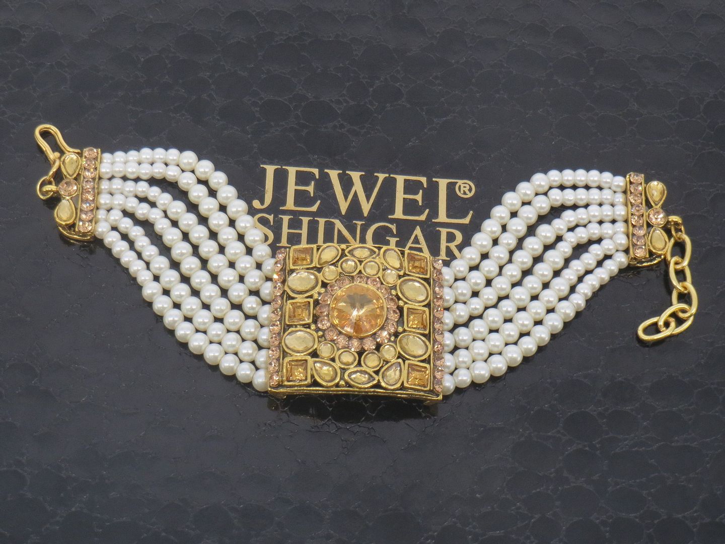 Jewelshingar Jewellery Gold Plated Bracelets For Women ( 57930BCB )