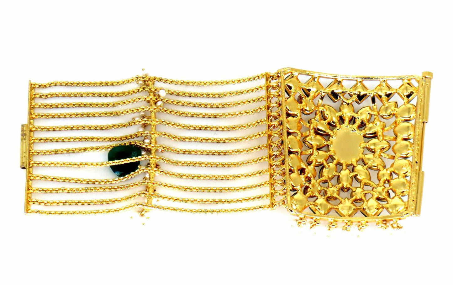 Jewelshingar Jewellery Gold Plated Bracelets For Women ( 58013BCB )