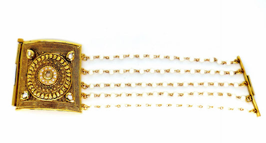 Jewelshingar Jewellery Gold Plated Bracelets For Women ( 58021BCB )