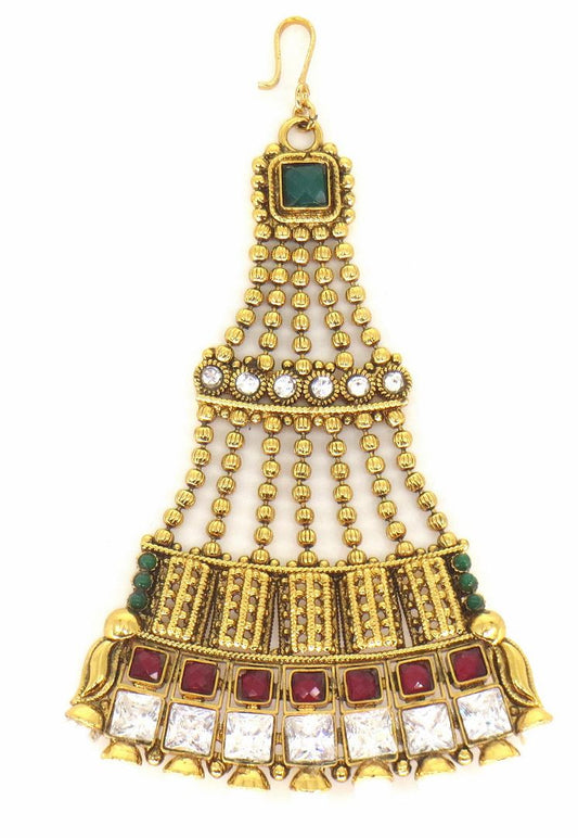 Jewelshingar Jewellery Gold Plated Polki      passa For Women ( 58357PTP )