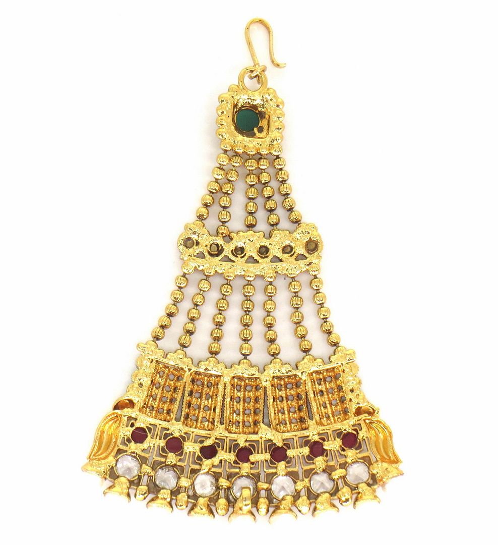 Jewelshingar Jewellery Gold Plated Polki      passa For Women ( 58357PTP )