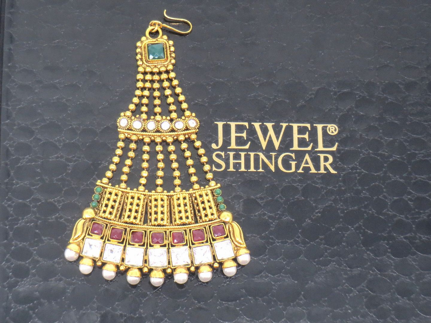 Jewelshingar Jewellery Gold Plated Polki      passa For Women ( 58357PTP )