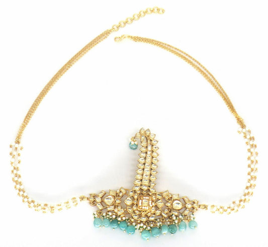 Jewelshingar Jewellery Gold Plated Polki      Kalangi For Women ( 58393KTK )