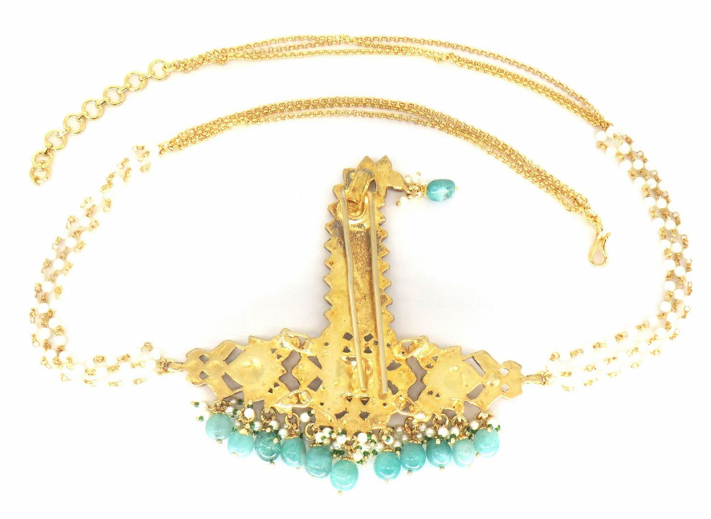 Jewelshingar Jewellery Gold Plated Polki      Kalangi For Women ( 58393KTK )