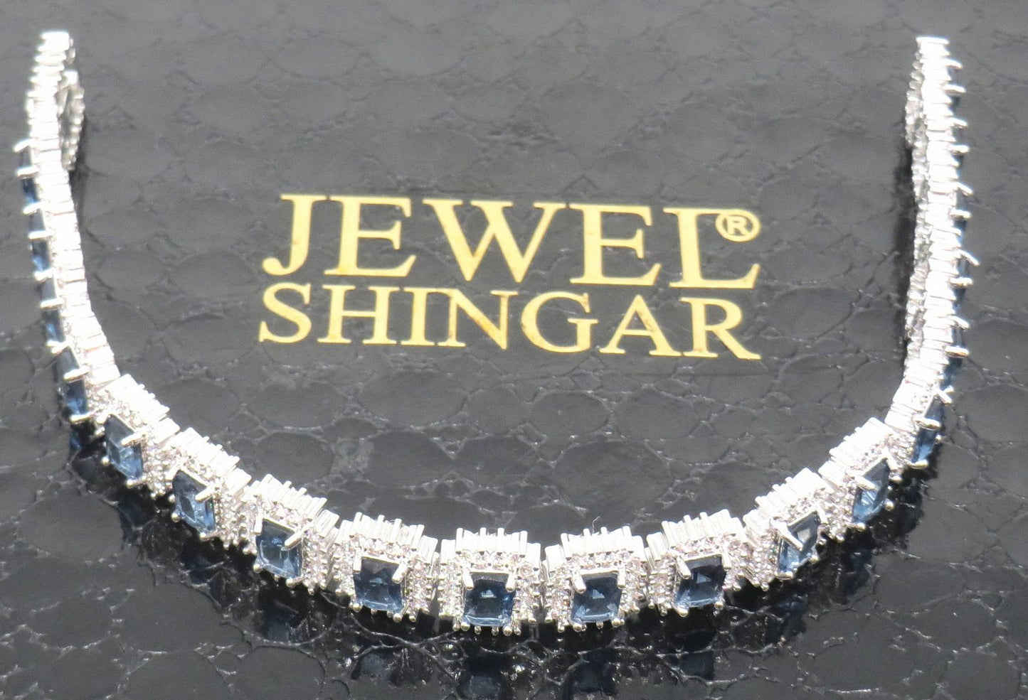 Jewelshingar Jewellery Silver Plated Swarovski DiamondBracelets For Women ( 59558CBD )
