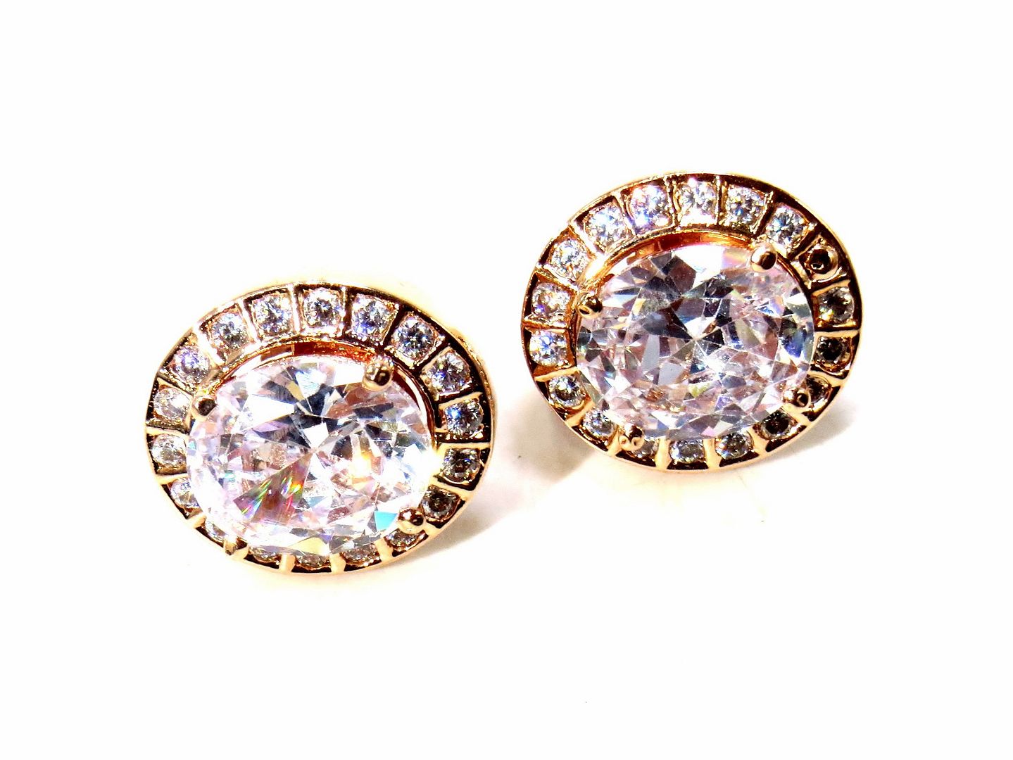 Jewelshingar Jewellery Gold Plated Diamond Earring For Women ( 60917EAD )