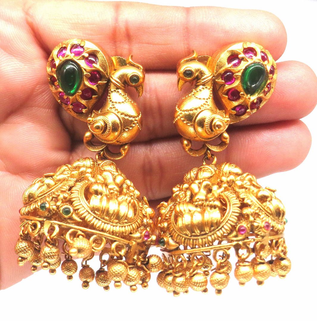 Jewelshingar Jewellery Fine Antique Polki Kundan Gold Plated Multi Colour Necklace For Women ( 61299AST )