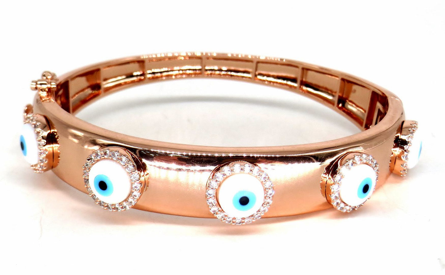 Jewelshingar Jewellery RoseGold Plated Diamond Bracelets For Women ( 61440SPB )