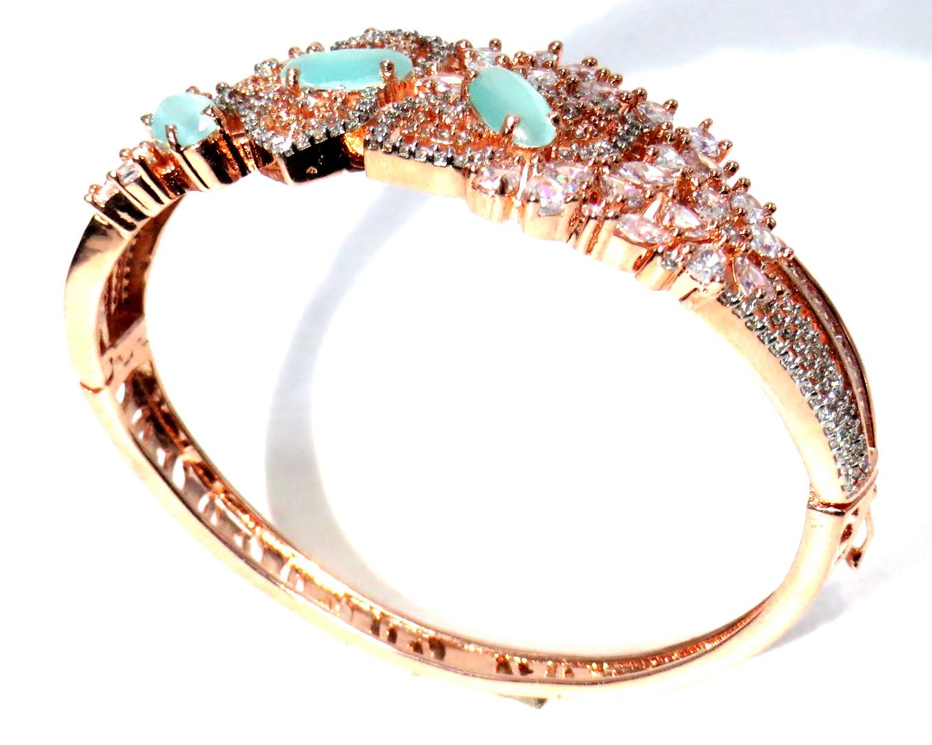 Jewelshingar Jewellery Gold Plated Diamond Bracelet For Women ( 61525BCD )