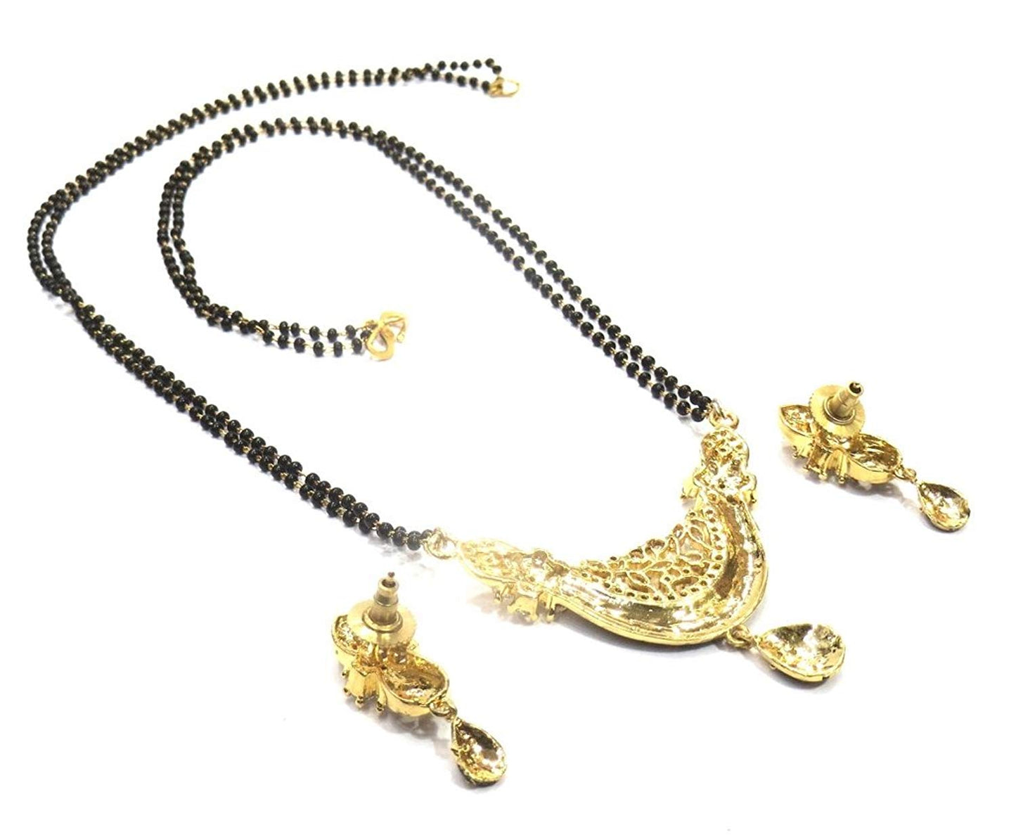 Jewelshingar Jewellery Fine Gold Plated Mangalsutra For Women ( 36163-p2 )