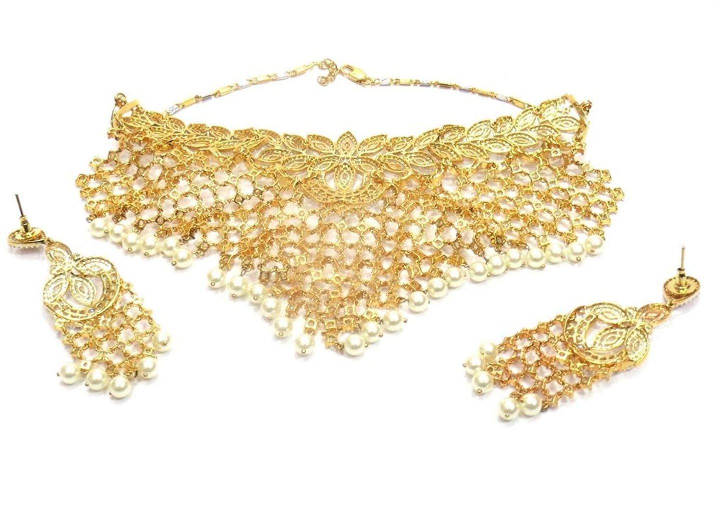 Jewelshingar Jewellery Exclusive Necklace Pendant Set For Women ( 37466-nad )