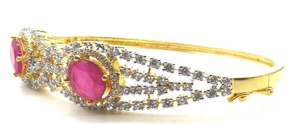 Jewelshingar Jewellery Shingar Jewellery Gold Plated Bracelets for Women (45271-bcad)