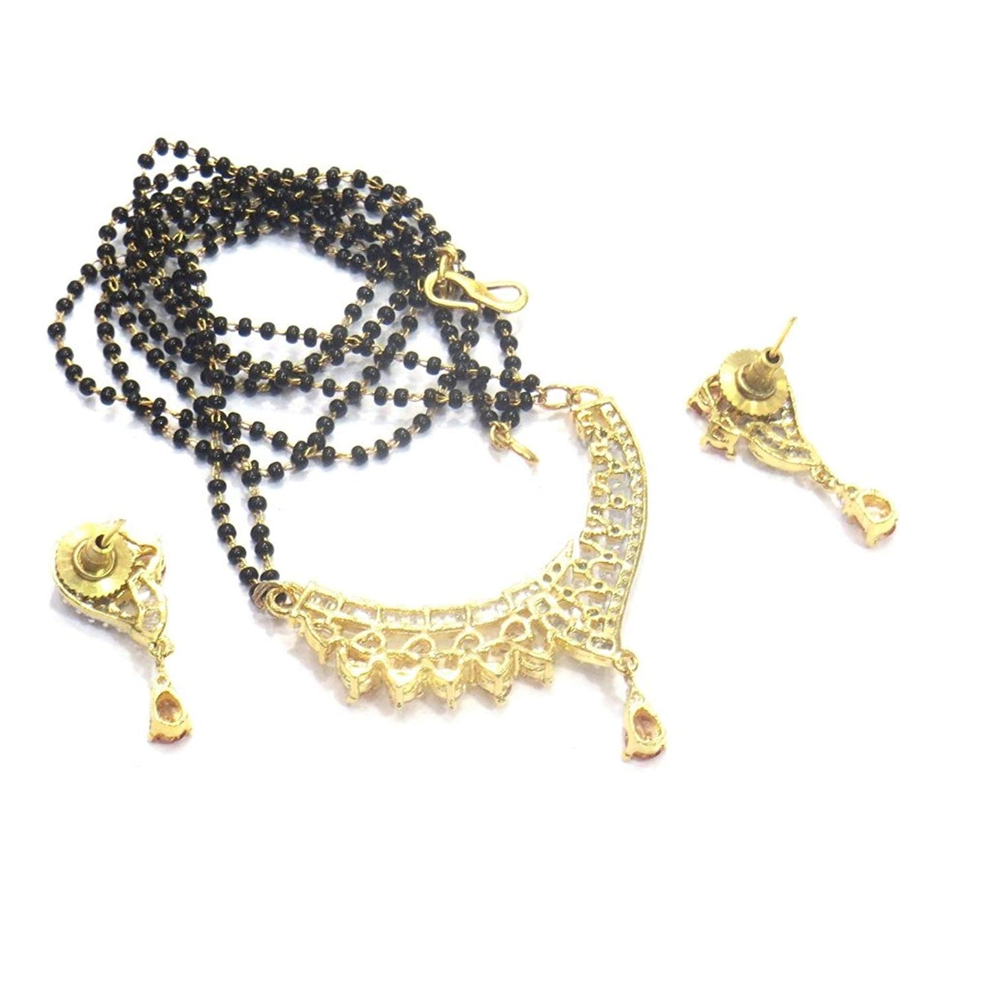 Jewelshingar Jewellery Fine Gold Plated Mangalsutra For Women ( 36032-p2 )